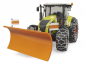 Preview: Claas Axion 950 mit Schneekette und Räumschild